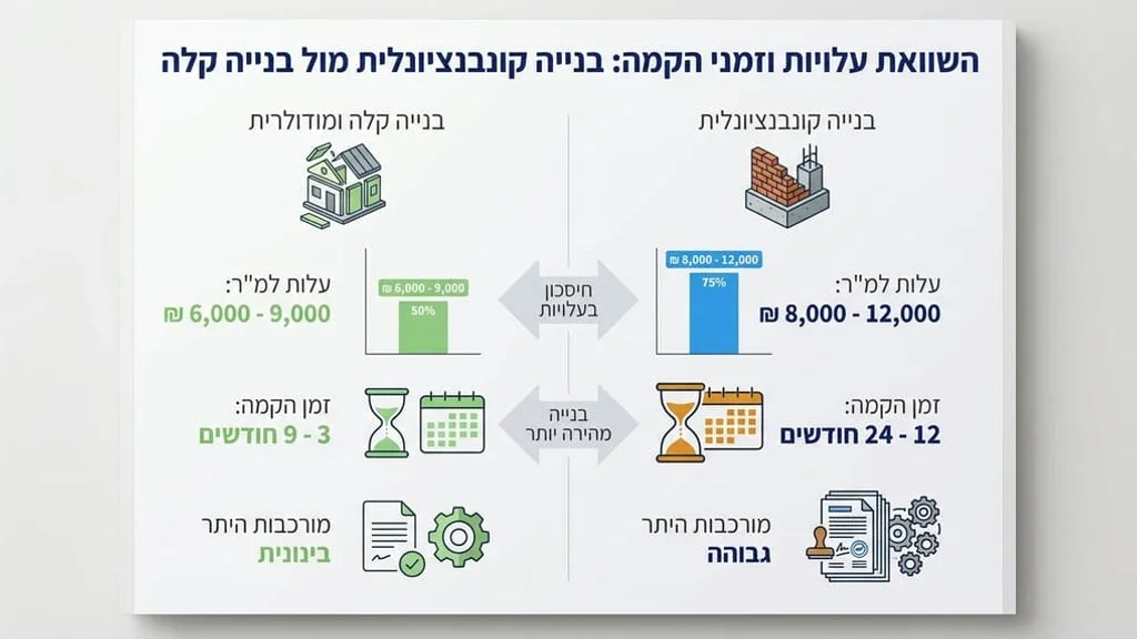 מבט על פרויקט בנייה בשלבי הקמה מתקדמים