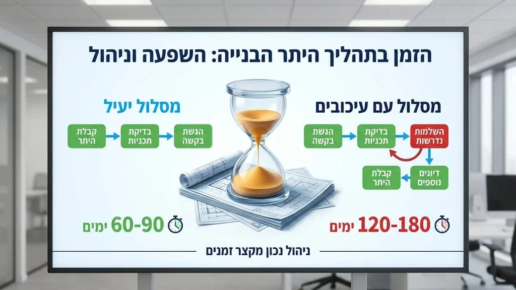 שעון חול על תוכניות בנייה